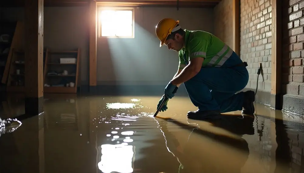 Professional water damage restoration services in Winder, GA